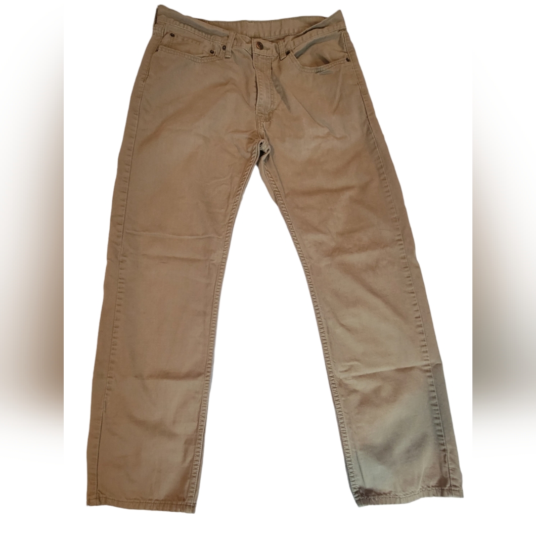 Men’s Levi’s 505 Tan Jeans 36x34
